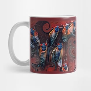 Cicada on a Tree Mug